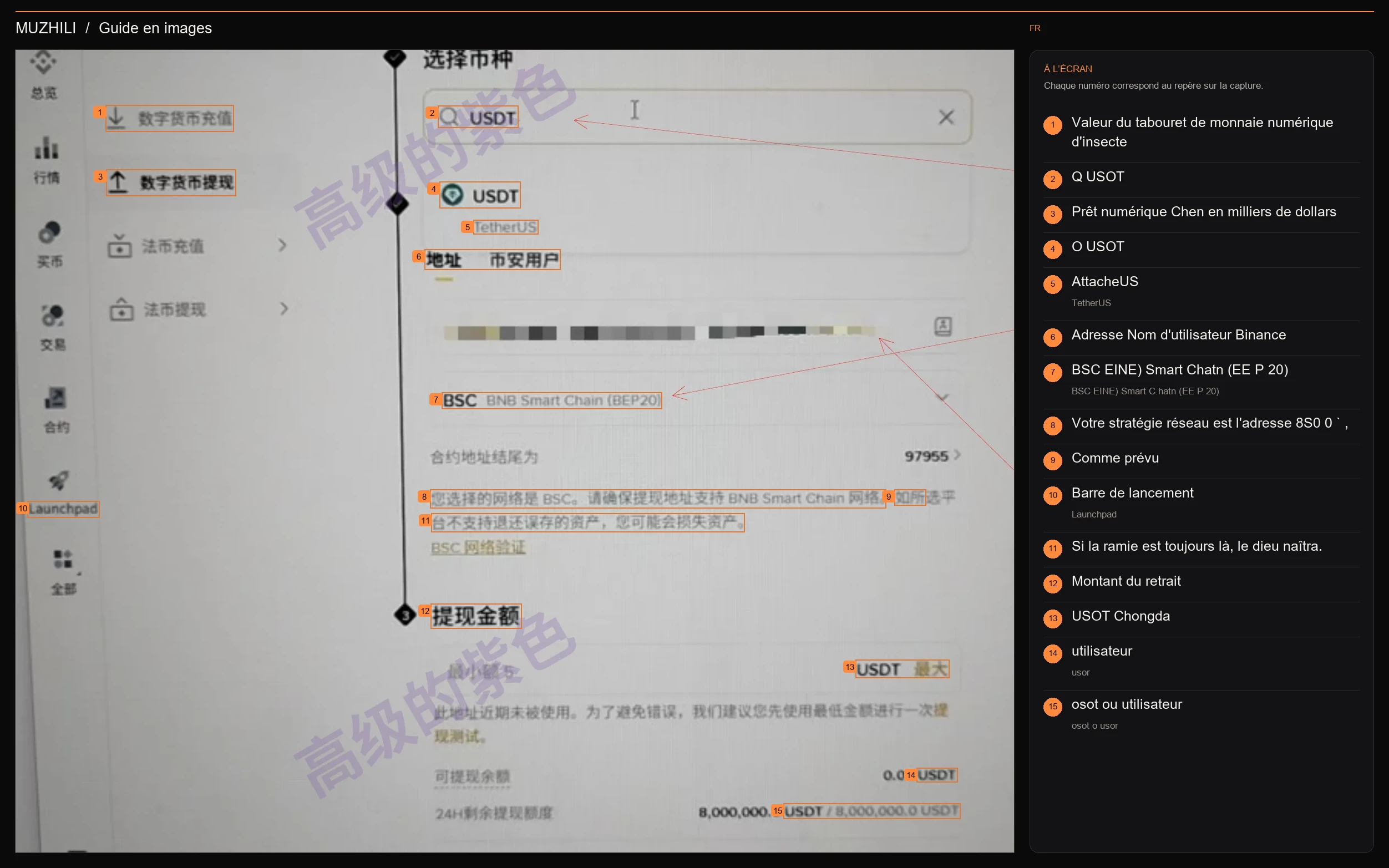 Interface Binance
