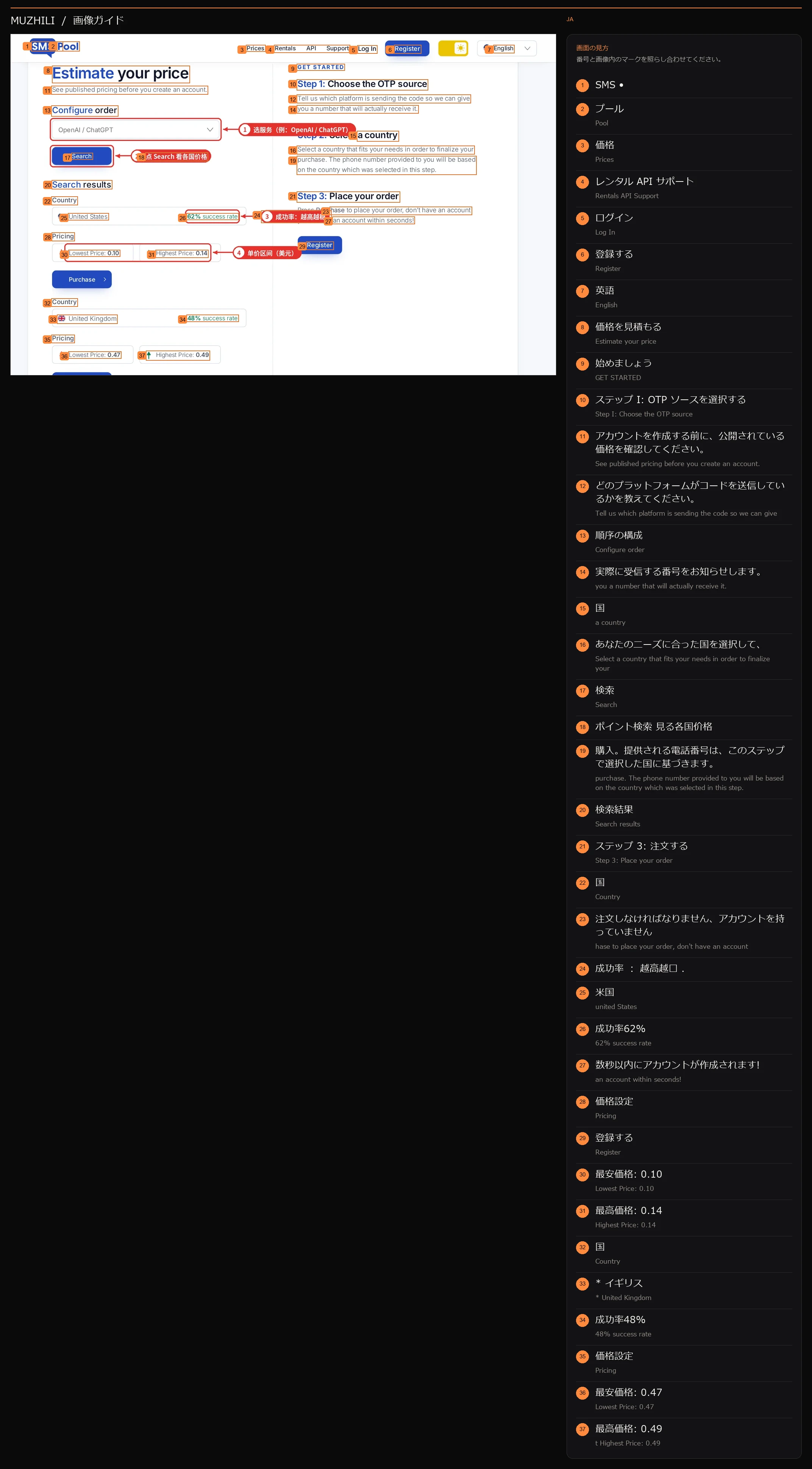 図4：公式サイトのトップページにある「価格を見積もる」で価格を確認する（OpenAI / ChatGPTを例に）