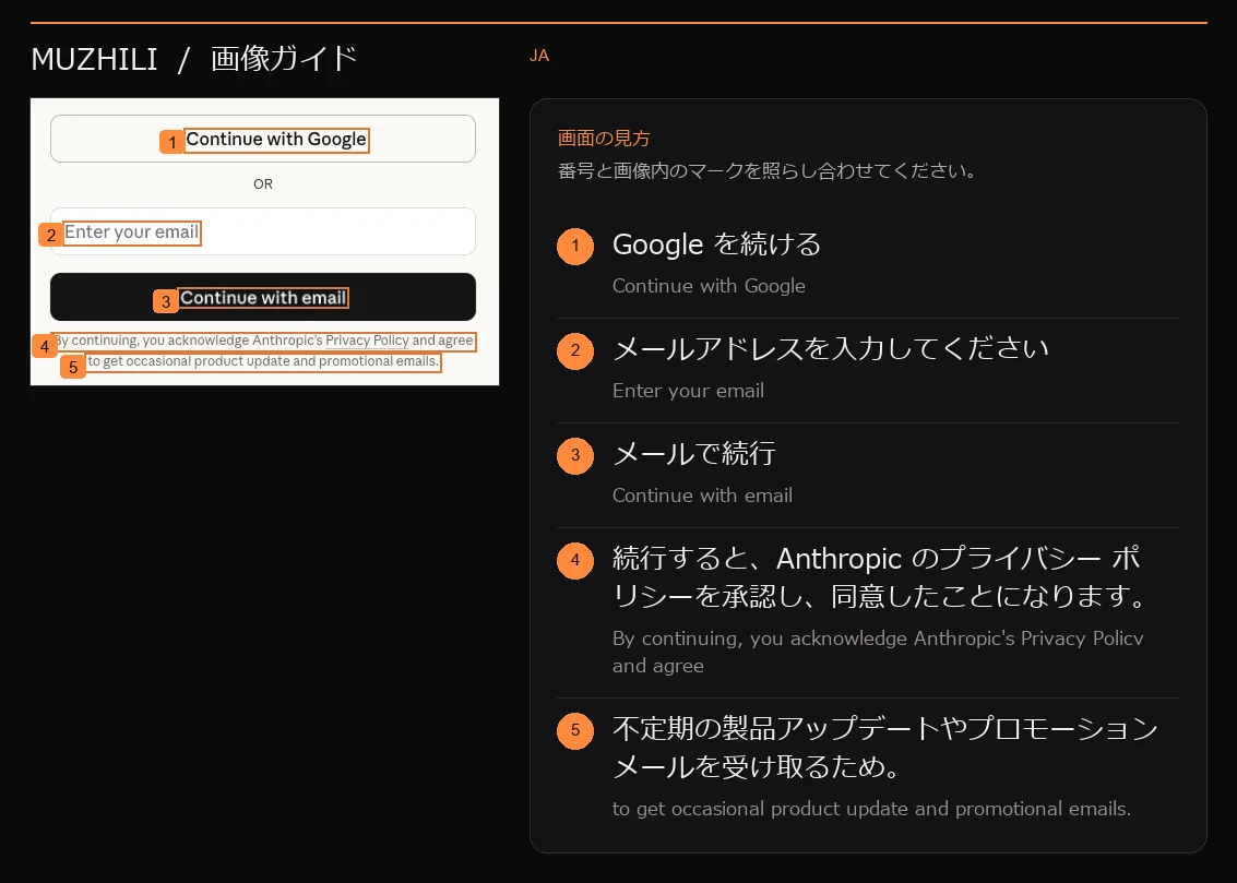 2 つの公式ログイン方法を探す